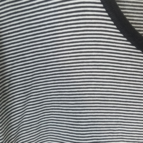 Pacsun longerfit striped long sleeve tunic t-shirt - Picture 3 of 5